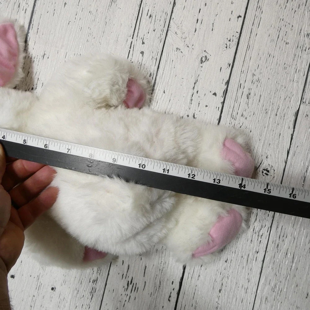 Vintage UNIMAX Toys 15in Baby Doll White Bunny Costume Soft Body Plush‎ Easter